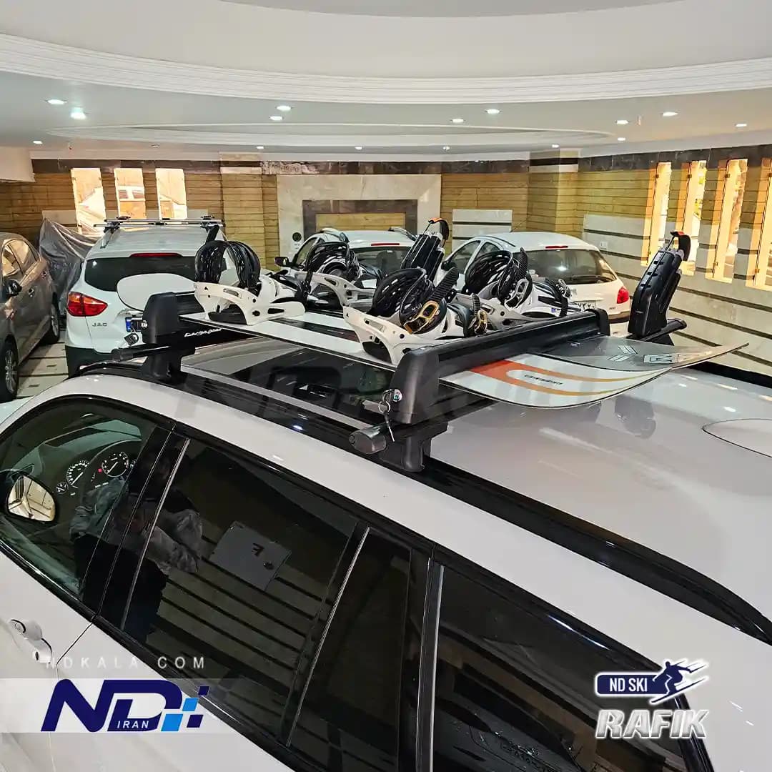 باربند‌ BMW X3 مدل گیره ای برند رافیک طرح توله سوئد — تصویر ۸
