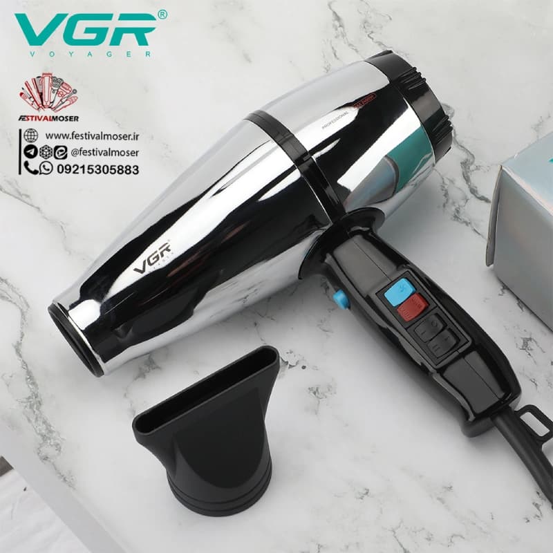 سشوار وی جی آر مدل V-466 — تصویر ۹