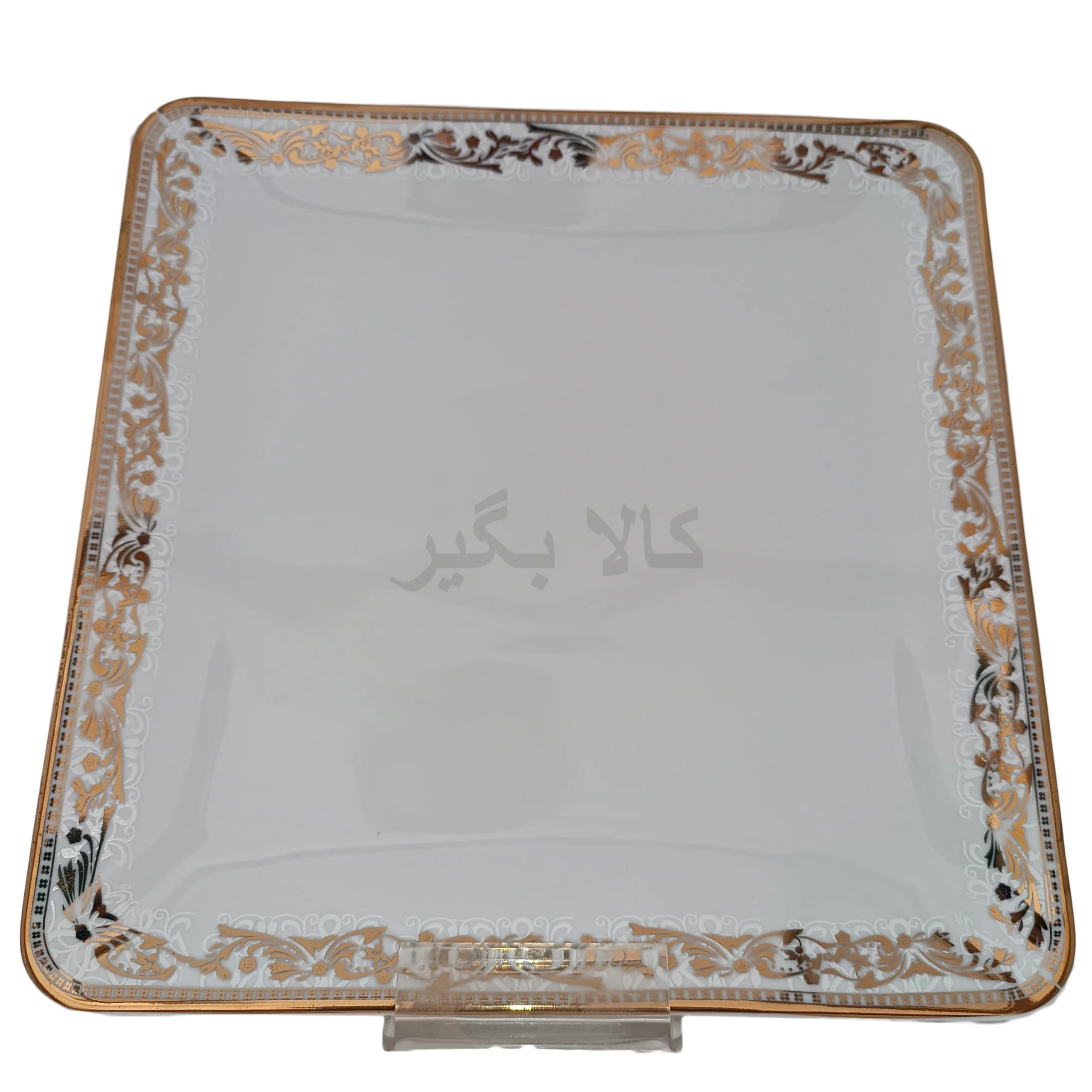 بشقاب تخت 25 چینی تقدیس طرح ریوا