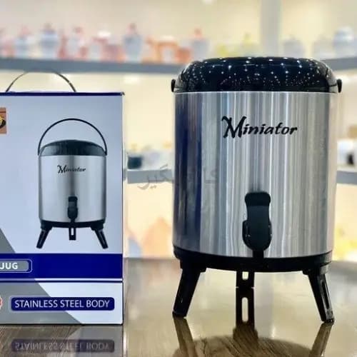 کلمن داخل استیل 8 لیتری مینیاتور miniator — تصویر ۳