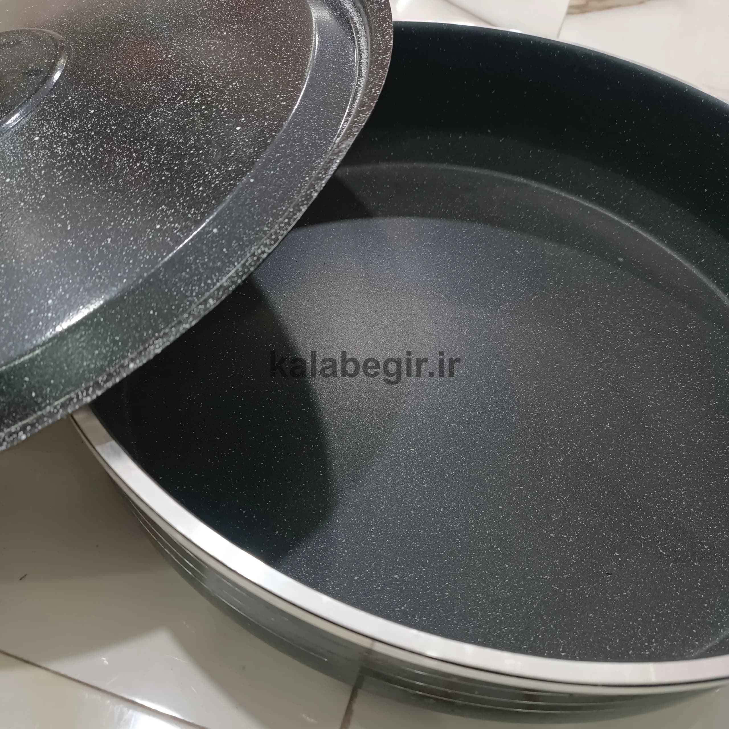 تابه گرانیتی بزرگ سایز 52 پاراب مدل VIP — تصویر ۱۲