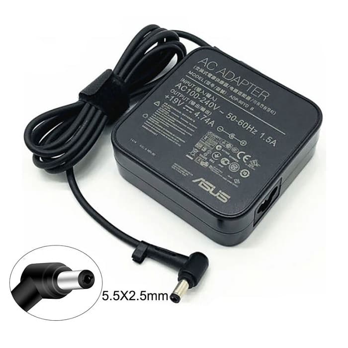 شارژر لپ تاپ ایسوس مربعی Asus 19V 4.7A