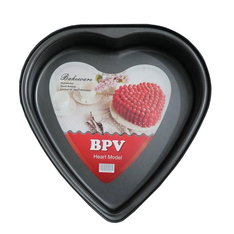 قالب کیک طرح قلب تفلون سه سایز BPV — تصویر ۴