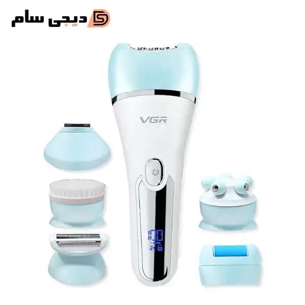 ست اصلاح موی بدن بانوان وی جی ار مدل V-733 — تصویر ۱۰