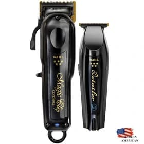 ست ماشین اصلاح مجیک کلیپ و دیتیلر ال آی وال باربر کمبو شارژی Wahl Barber Combo Cordless — تصویر ۲