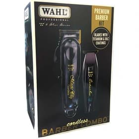 ست ماشین اصلاح مجیک کلیپ و دیتیلر ال آی وال باربر کمبو شارژی Wahl Barber Combo Cordless — تصویر ۳
