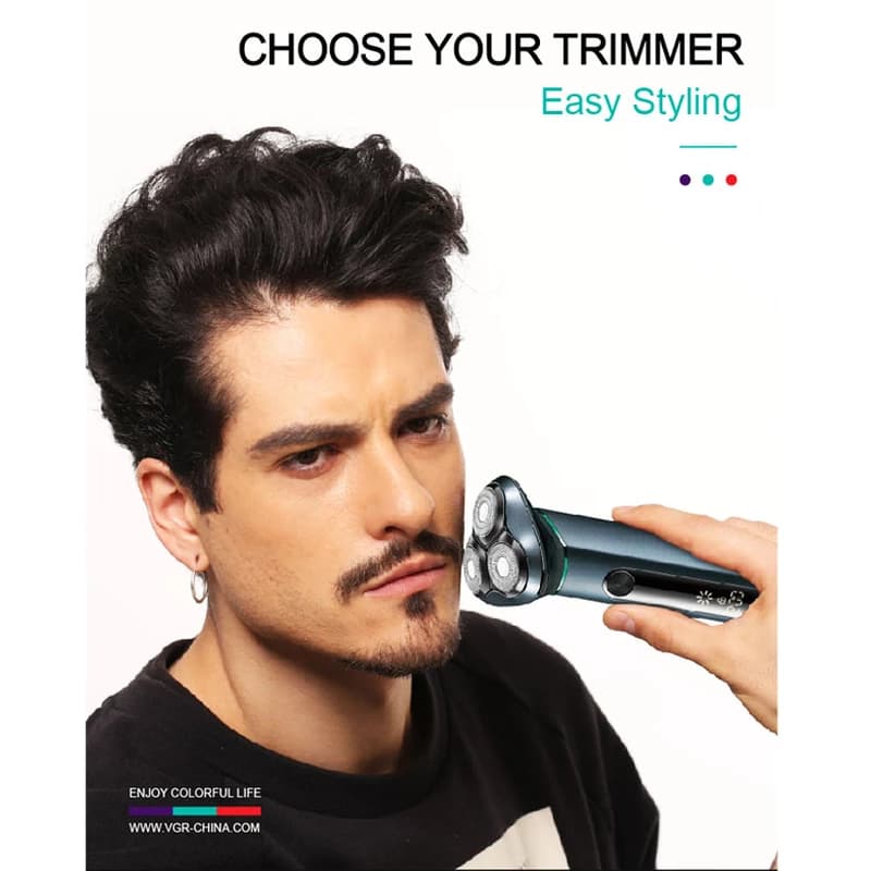 ماشین اصلاح موی صورت وی جی ار مدل V-310 — تصویر ۸