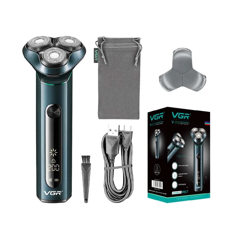 ماشین اصلاح موی صورت وی جی ار مدل V-310 — تصویر ۱۱