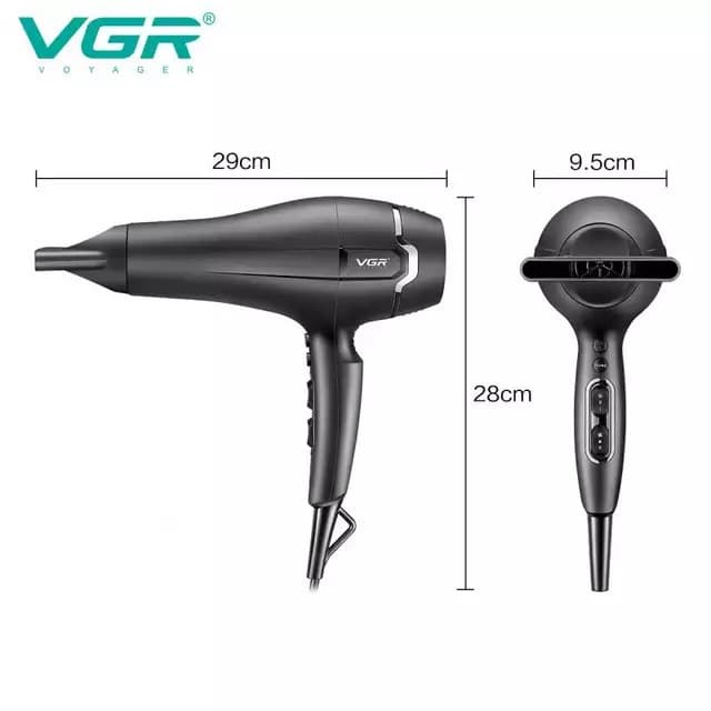 سشوار حرفه ای وی جی ار مدل V-450 — تصویر ۳
