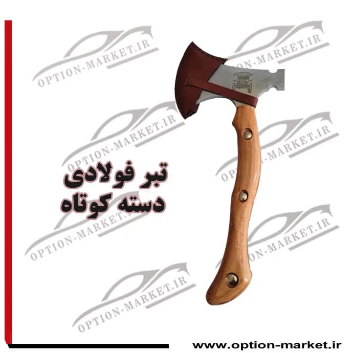 تبر فولادی دسته کوتاه — تصویر ۲