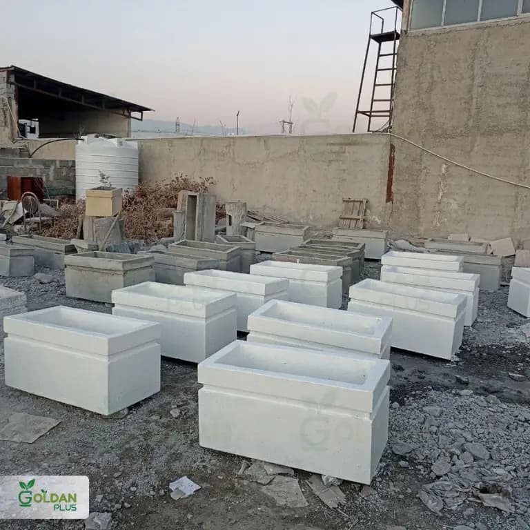 گلدان بتنی بزرگ پارکی 70*70 – 250k — تصویر ۱۲