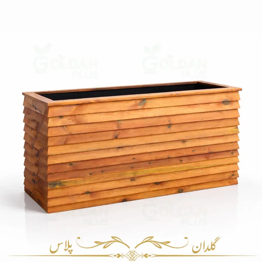 فلاور باکس چوبی مدل ایوا