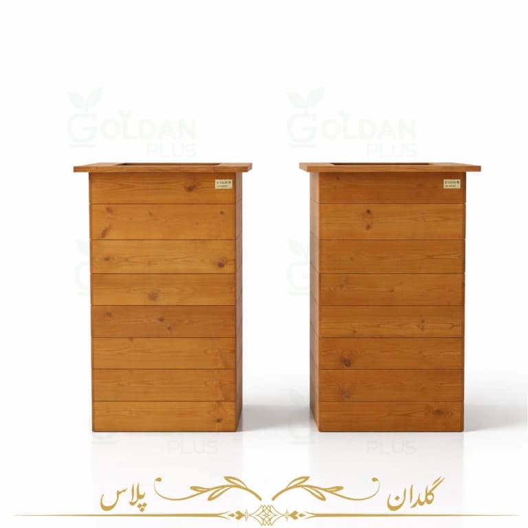 کاور چوبی فلاور باکس عمودی — تصویر ۲