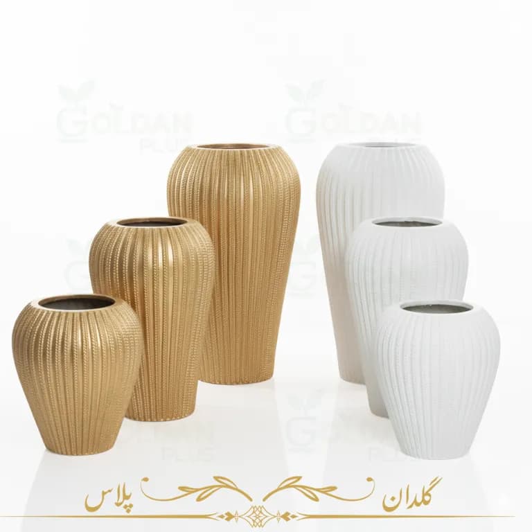 گلدان فایبرگلاس مدل زرین — تصویر ۶