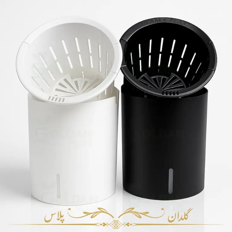 گلدان هیدروپونیک استوانه سایز 28 – مدل راما