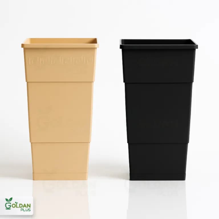 گلدان پلاستیکی گل پونه مدل لابی