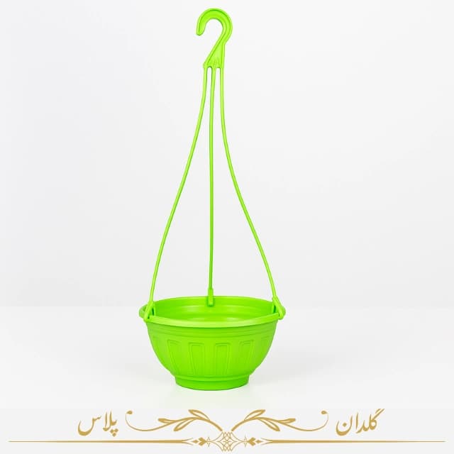 گلدان آویز پلاستیکی | مدل سقفی رنگی