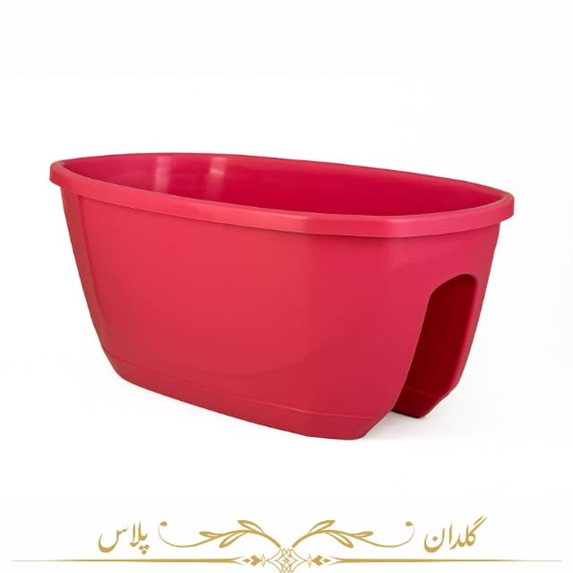 گلدان پلاستیکی خورجینی نرده ای – کلاسیک — تصویر ۹
