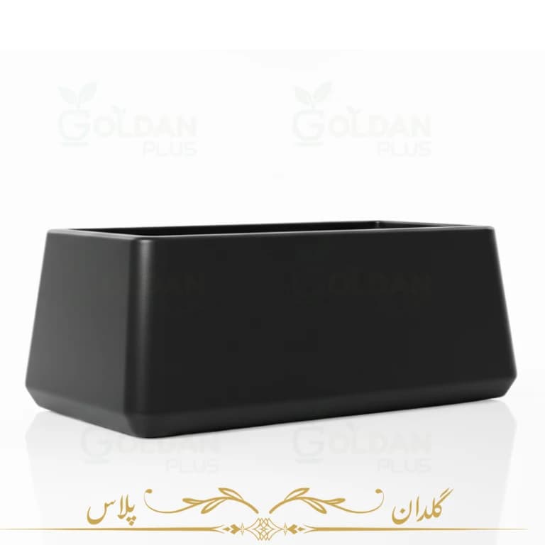 فلاور باکس فایبرگلاس مدل کیوب — تصویر ۲