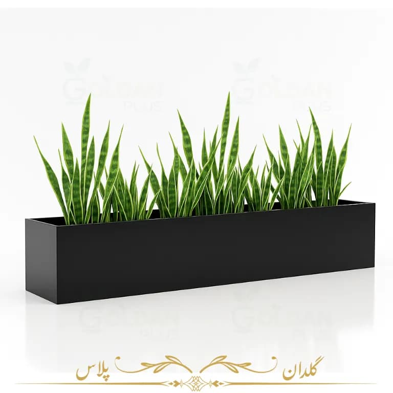 فلاور باکس فایبر گلاس دو متری