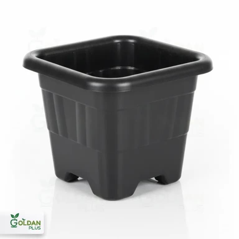 گلدان پلاستیکی مربع بزرگ سایز 60 — تصویر ۱۱