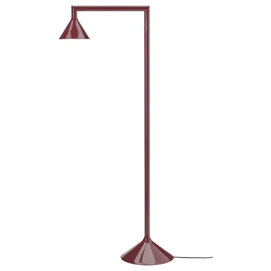 آباژور ایستاده قرمز تیره ۱۸۲ سانتی‌متر ایکیا مدل IKEA PS 2026