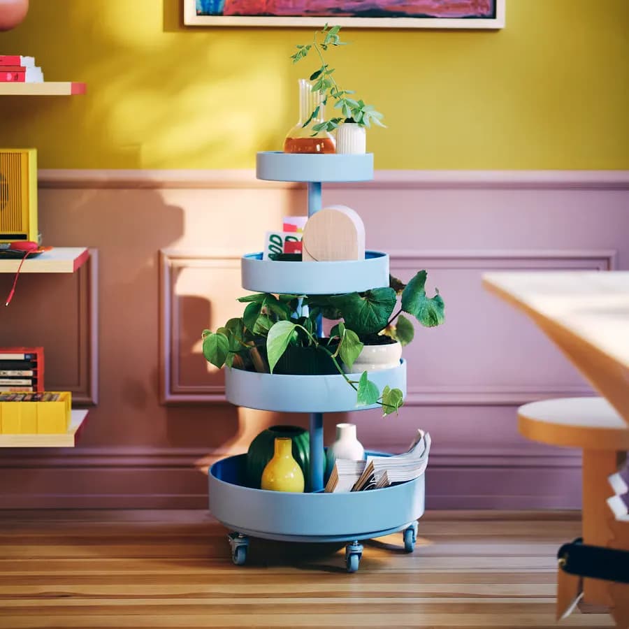 ترولی بژ ۸۹x۴۸ سانتی‌متر ایکیا مدل IKEA PS 2026 — تصویر ۷