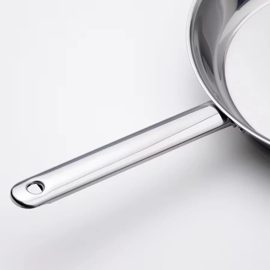 ماهیتابه استیل ضد زنگ سایز 28 ایکیا مدل IKEA 365+ — تصویر ۱۲