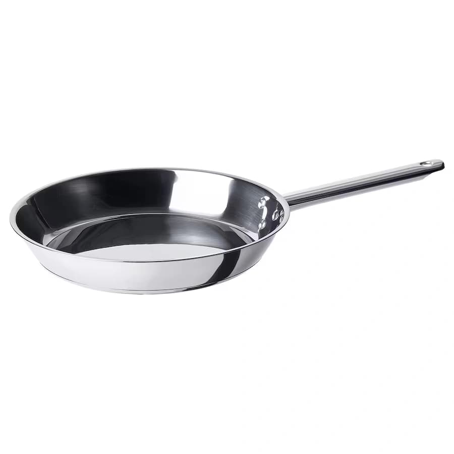 ماهیتابه استیل ضد زنگ سایز 28 ایکیا مدل IKEA 365+ — تصویر ۶