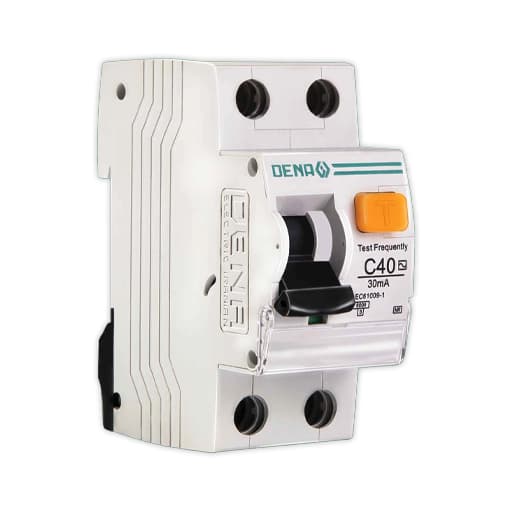 محافظ جان ترکیبی 32 آمپر RCBO 6000 دنا