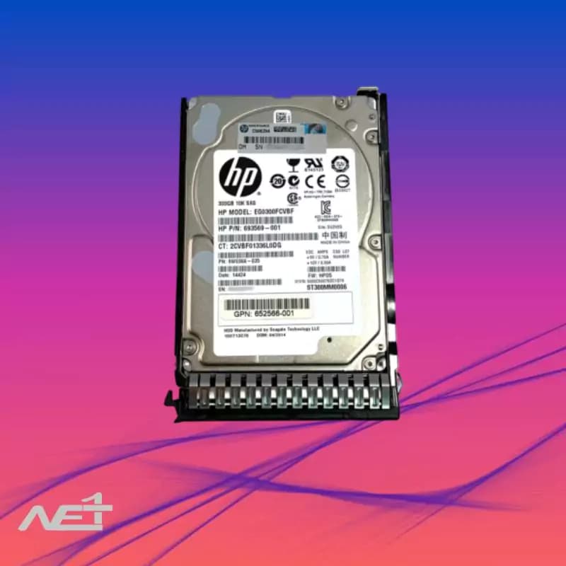 هارد سرور HPE 300GB SAS 10K 6g SFF HDD — تصویر ۱۱
