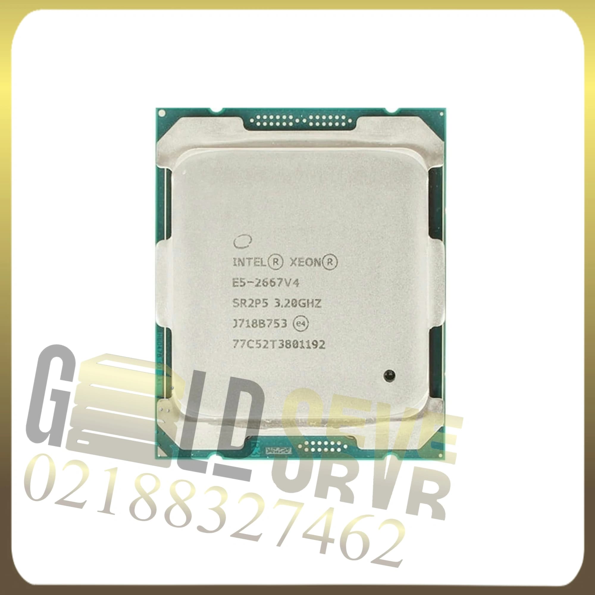 پردازنده سرور اچ پیhp intel xeon e5-2667 v4
