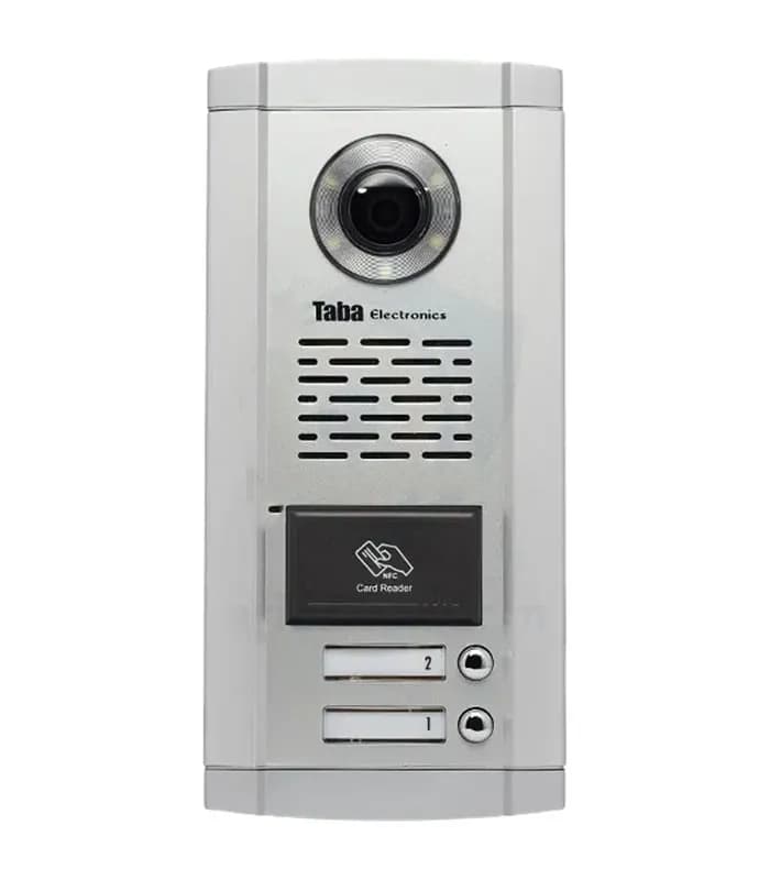 پنل آیفون تصویری 2 واحدی سهند کارتخوان تابا TVD-1860