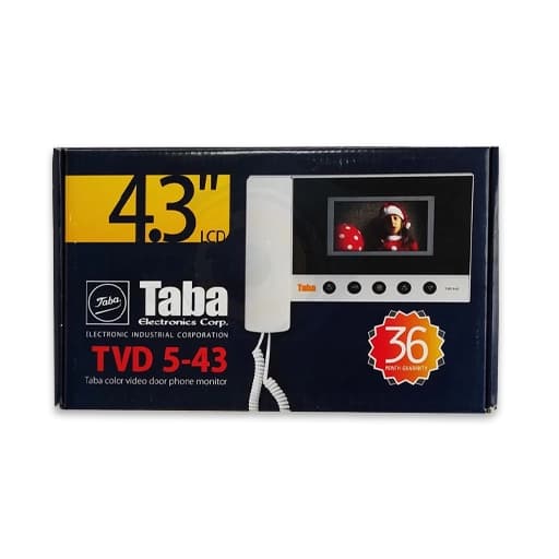 مانیتور آیفون تصویری TVD-543 تابا — تصویر ۴