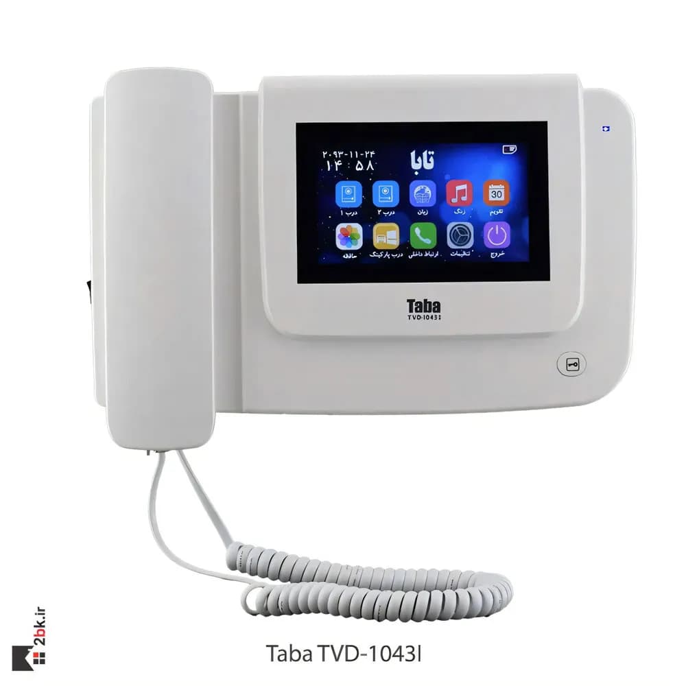 مانیتور آیفون تصویری TVD-1043 تابا