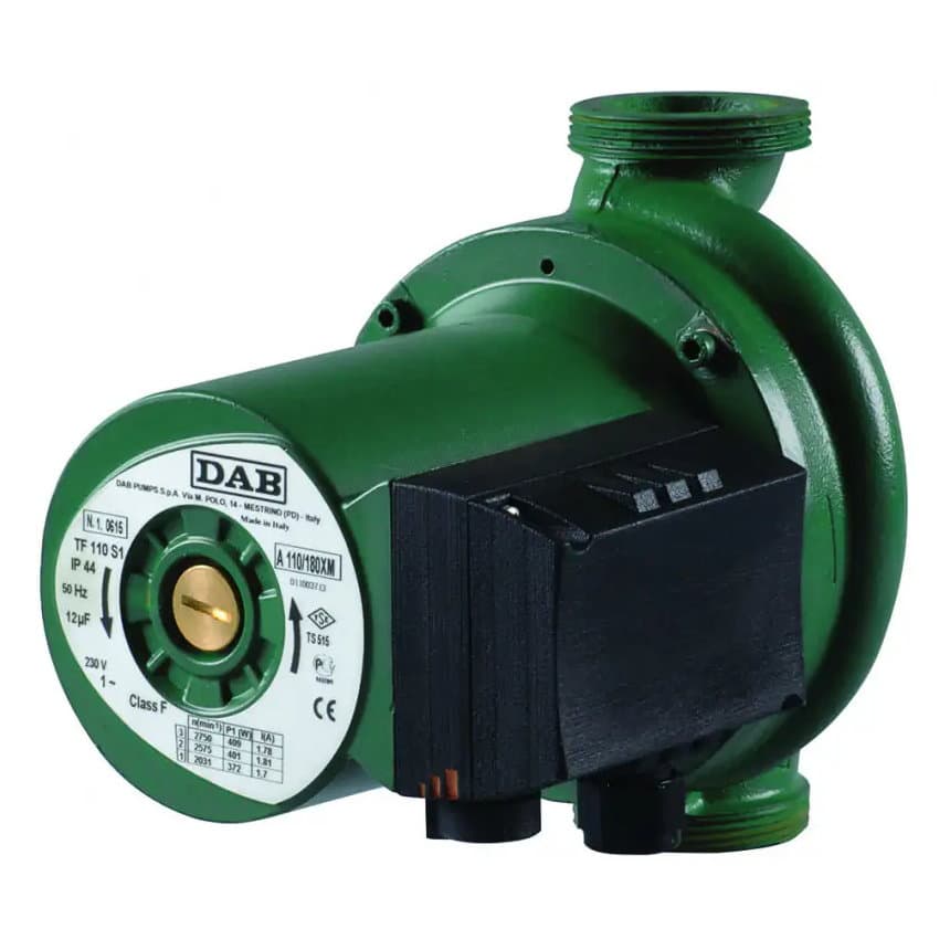 پمپ داب سیرکولاتور آبگرد “1/2 1 تکفاز 3 دور مدل DAB A 110/180 M — تصویر ۲