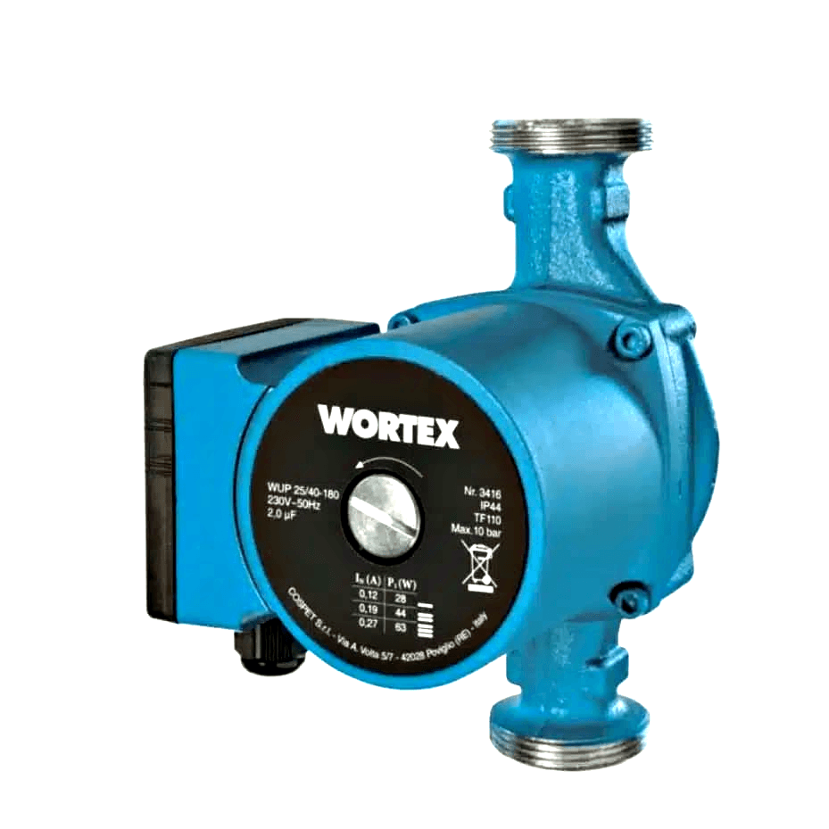 پمپ ورتکس سیرکولاتور آبگرد “1 مدل WORTEX WUP 25/80-180