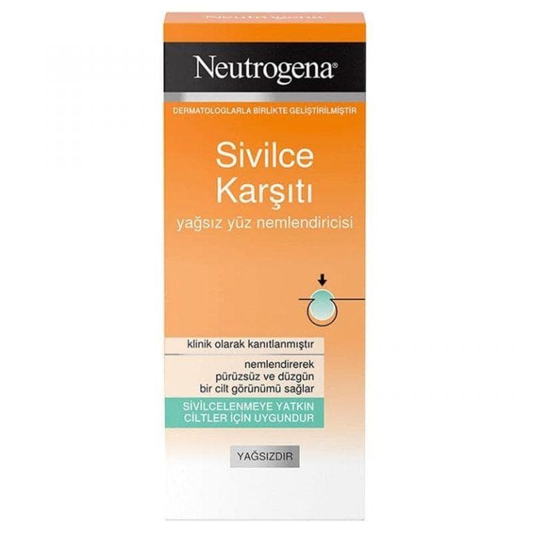 کرم مرطوب کننده نوتروژینا مدلSIVILCE KARSITI ضد جوش و بدون چربی