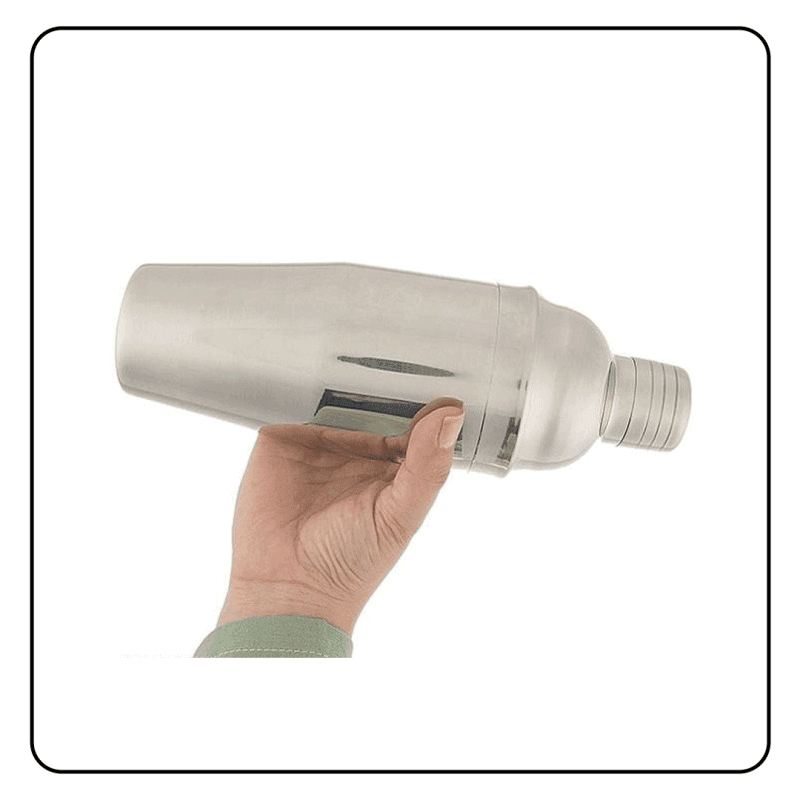 شیکر استیل ساده 950میلی لیتری — تصویر ۸