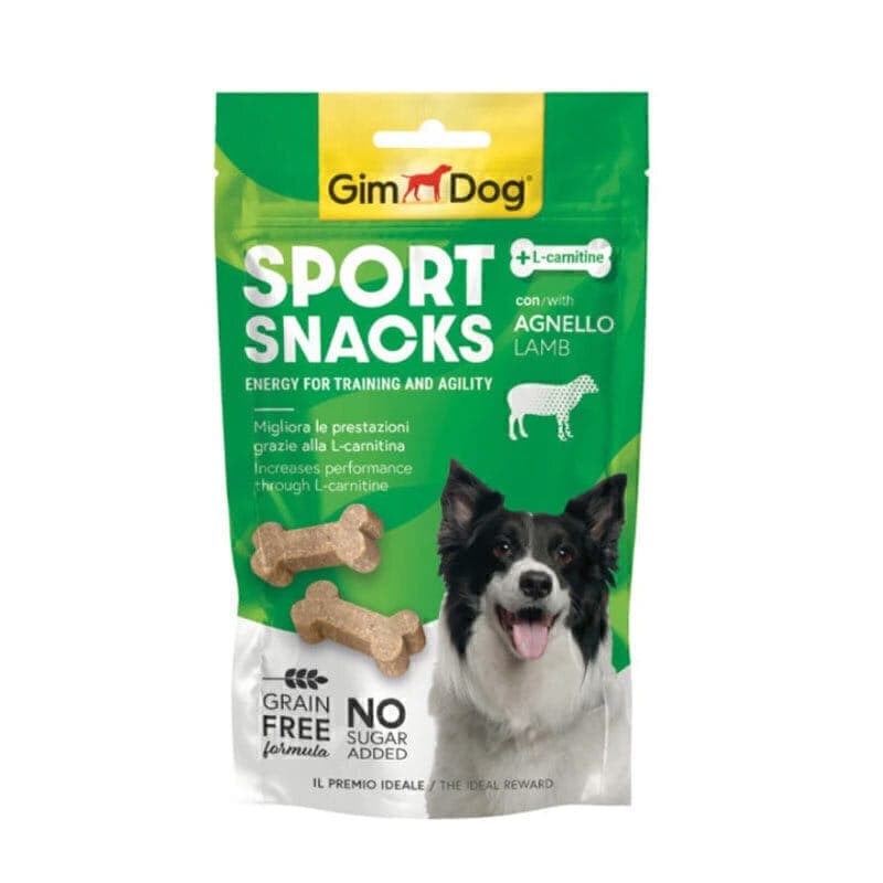 تشویقی استخوانی سگ جیم داگ اسپرت طعم گوشت بره GimDog Sport Bone Dog Treat With Lamb وزن 150 گرم