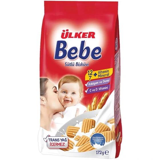 بیسکویت شیری اولکر ب ب Ulker bebe