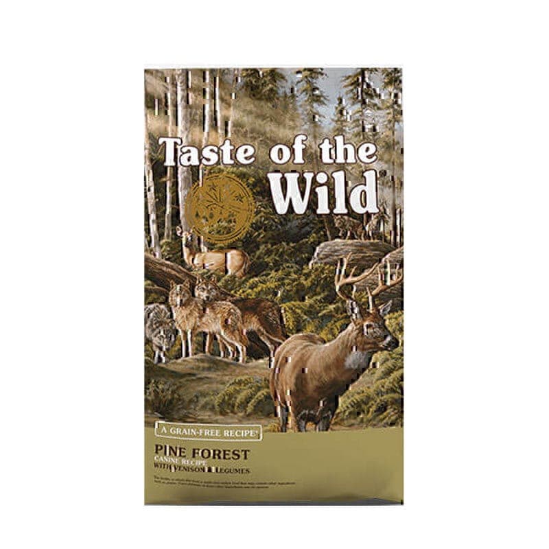 غذای خشک سگ تیست آف د وایلد با طعم گوشت گوزن Taste Of The Wild Pine Forest Canine Recipe Dog Food وزن 12.2 کیلوگرم — تصویر ۵