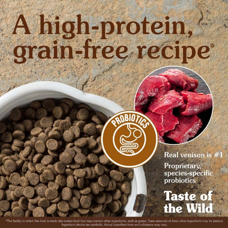 غذای خشک سگ تیست آف د وایلد با طعم گوشت گوزن Taste Of The Wild Pine Forest Canine Recipe Dog Food وزن 12.2 کیلوگرم — تصویر ۶