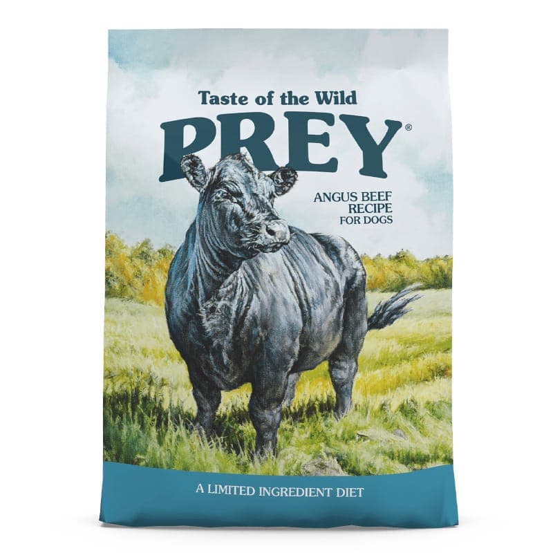 غذای خشک سگ تیست اف د وایلد با طعم گوشت گاو Taste Of The Wild Prey Angus Limited Ingredient Dog Food وزن 3.6 کیلوگرم — تصویر ۲
