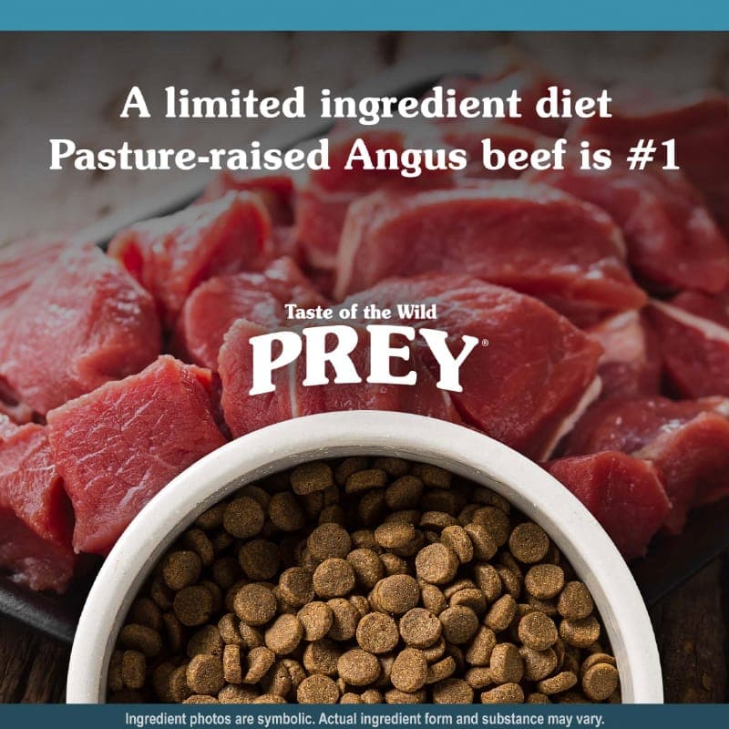 غذای خشک سگ تیست اف د وایلد با طعم گوشت گاو Taste Of The Wild Prey Angus Limited Ingredient Dog Food وزن 3.6 کیلوگرم — تصویر ۶