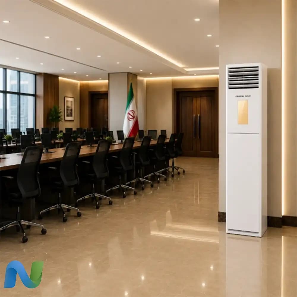 کولر گازی ایستاده 36000 الترا جنرال گلد مدل کم مصرف دو فن نورد GG-MF36000-SCROLL-NORD-T3(نسل4) — تصویر ۹