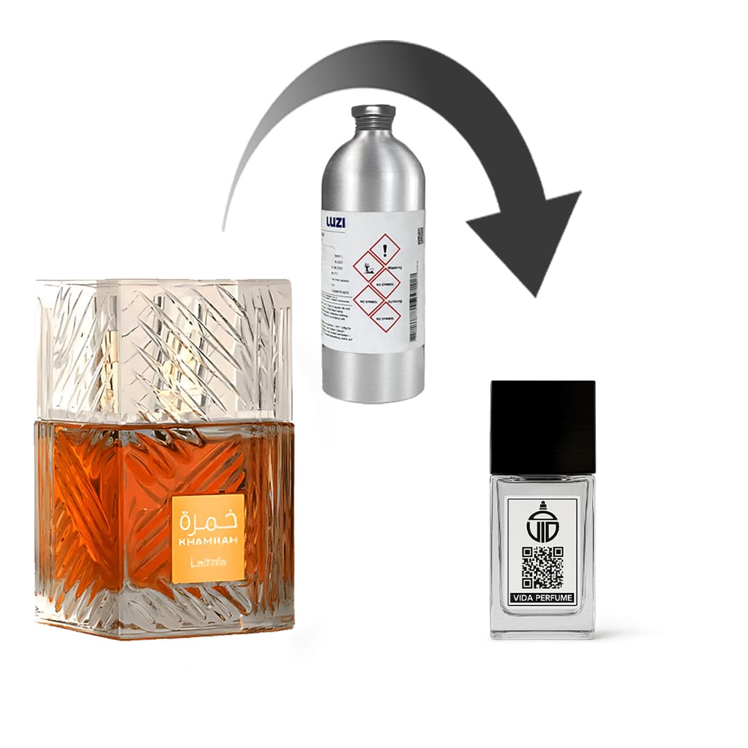 دکانت عطر لطافه خمره – برند لوزی — تصویر ۴