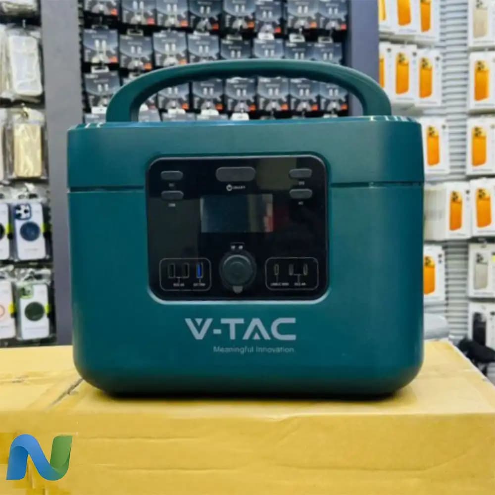 پاور استیشن 1000 وات قابل حمل ویتک V-TAC مدل VT-1001 ظرفیت ۳۲۸000 میلی‌آمپر ساعت — تصویر ۵