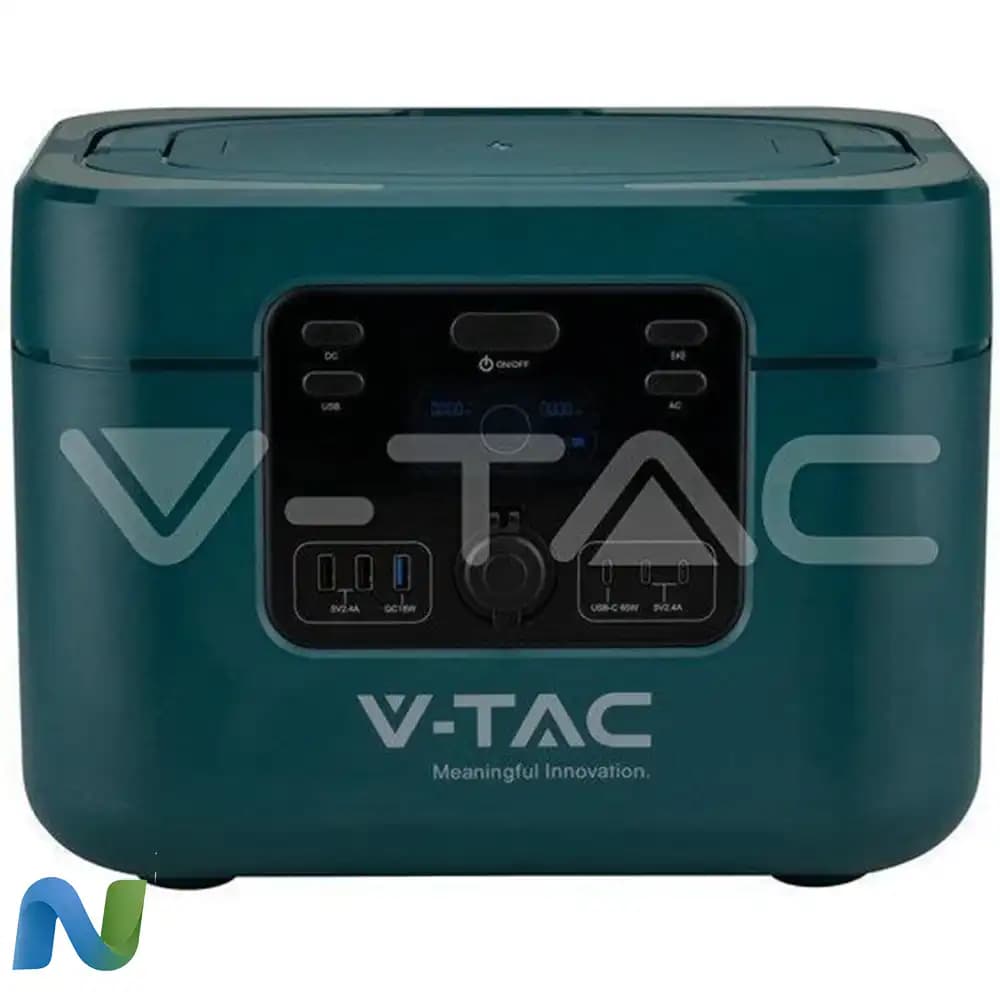 پاور استیشن 1000 وات قابل حمل ویتک V-TAC مدل VT-1001 ظرفیت ۳۲۸000 میلی‌آمپر ساعت — تصویر ۸