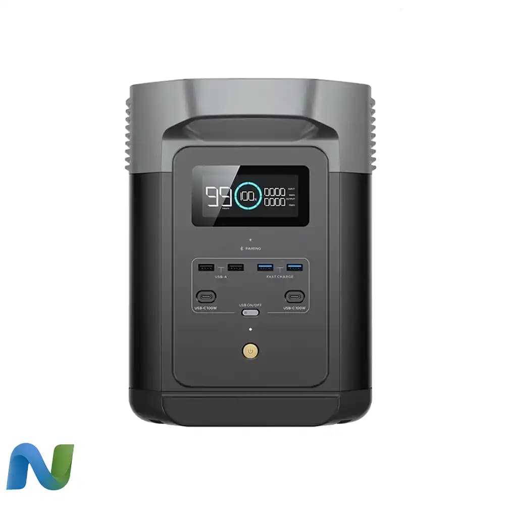 پاور استیشن ۱۸۰۰ وات اکوفلو مدل DELTA 2 ظرفیت 1024 وات ساعت — تصویر ۴